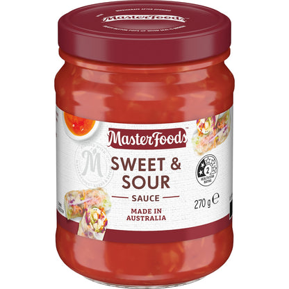 MasterFoods Sweet & Sour Sauce 270g