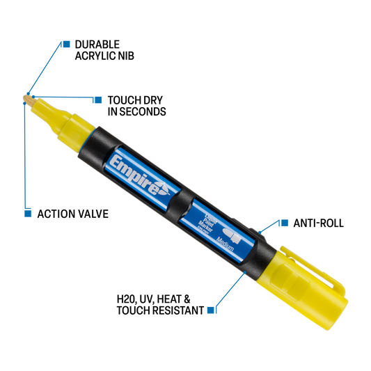Empire Yellow Liquid Paint Marker - 21 x 147mm