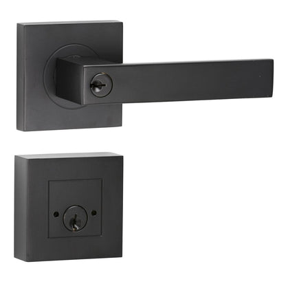 Lemaar Black Javea Security Set - 1 Pack - 65mm x 52mm x 120mm - Black