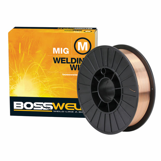 Bossweld Mild Steel S6 MIG Wire - 0.8mm - 5kg