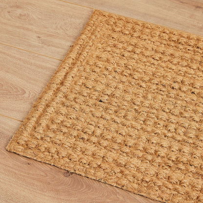 Madras Link Coir Door Mat - 45 x 75cm - Natural