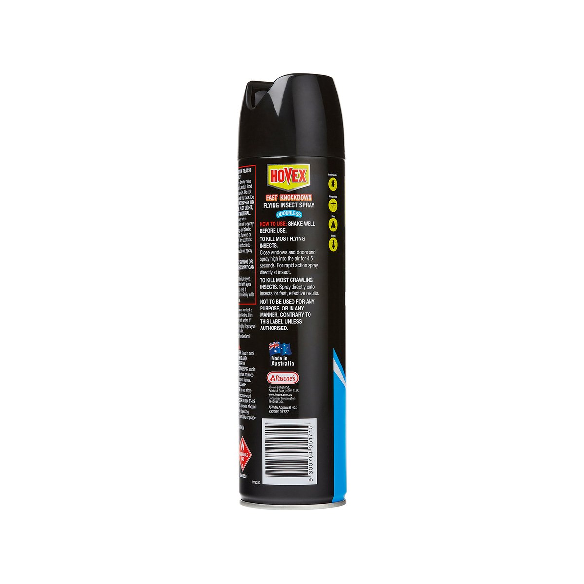 Hovex Fast Knockdown Flying Insect Spray - 350g