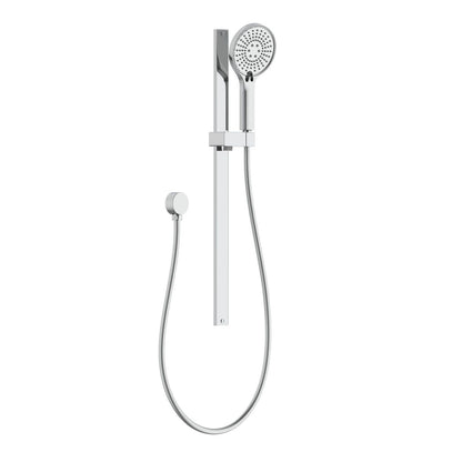 Mondella Resonance Chrome Shower Rail Set - 5 Function - 125 x 715mm - 3 Star