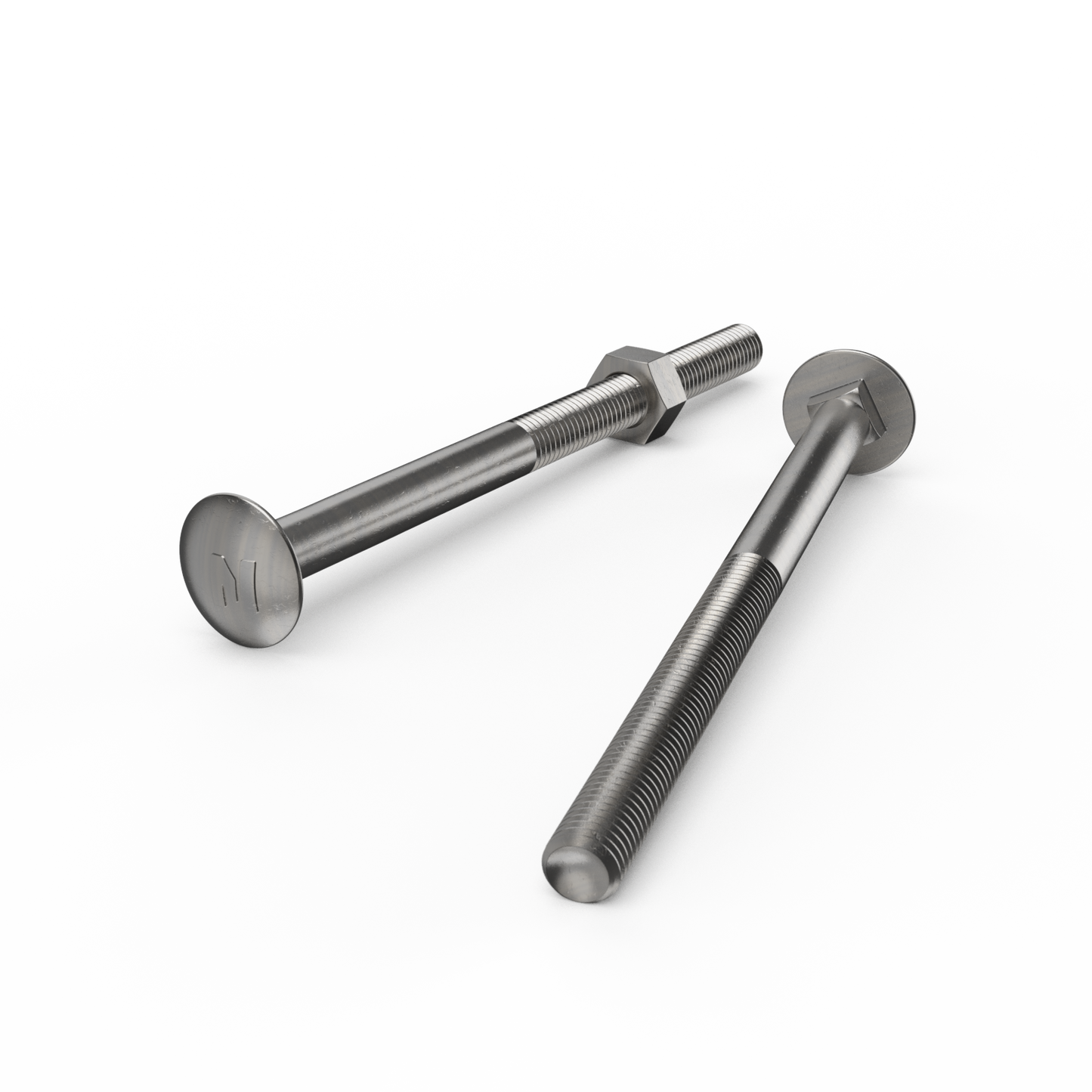 Zenith Stainless Steel 304 Cup Head Bolts - M10 x 150mm - 12 Pack