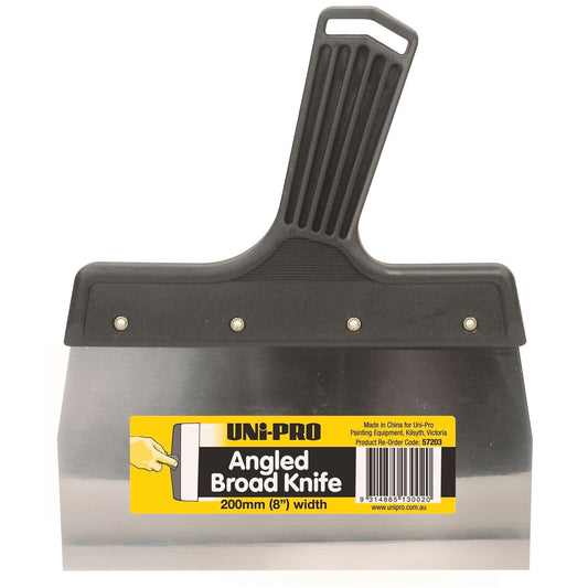 UNi-PRO Angled Broad Knife - 200mm