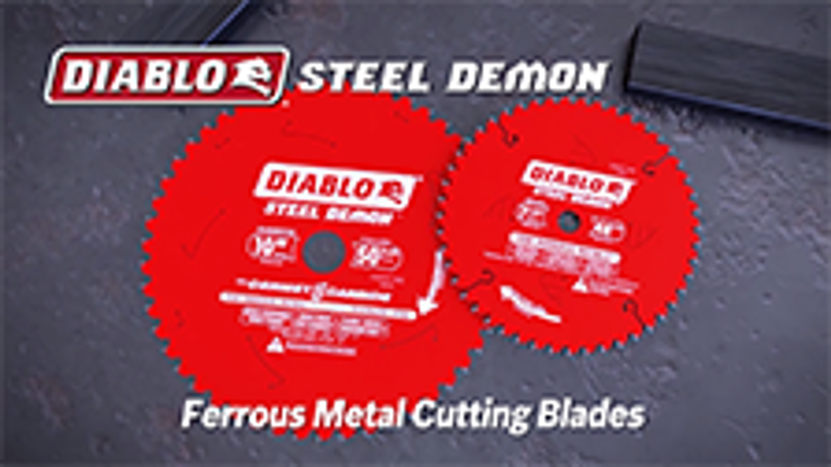 Diablo Circular Saw Blade - 305mm Steel - 60 Teeth - Durable Cuts