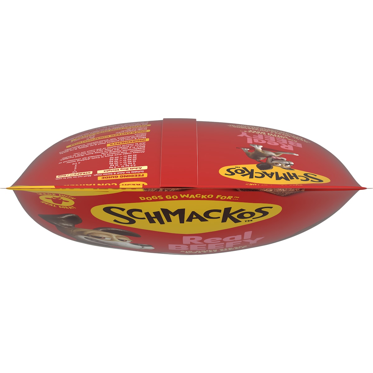 Schmackos Strapz With Beef Value Pack Dog Treats 1kg