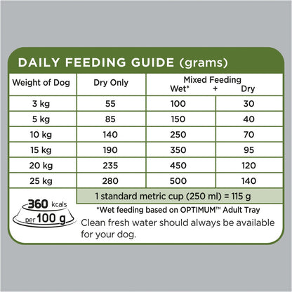 Optimum Adult Toy Small Breed Dry Dog Food Chicken, Veg & Rice 3kg