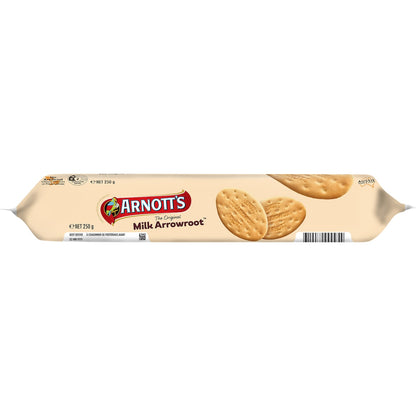 Arnott's Milk Arrowroot Plain Biscuits Biscuits 250g