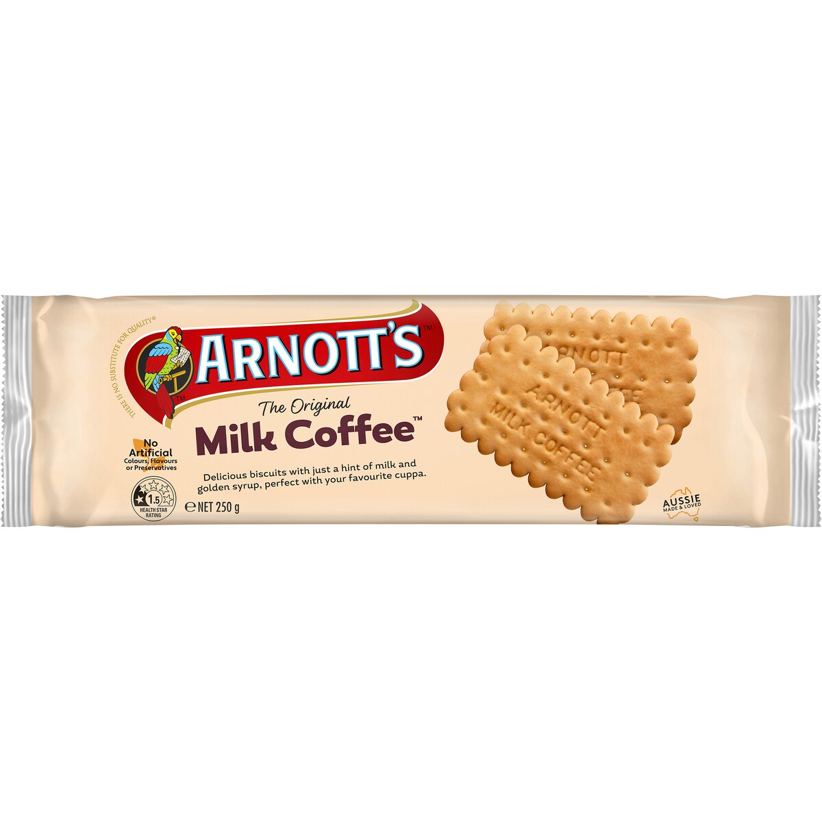 Arnotts Milk Coffee Biscuits 250g