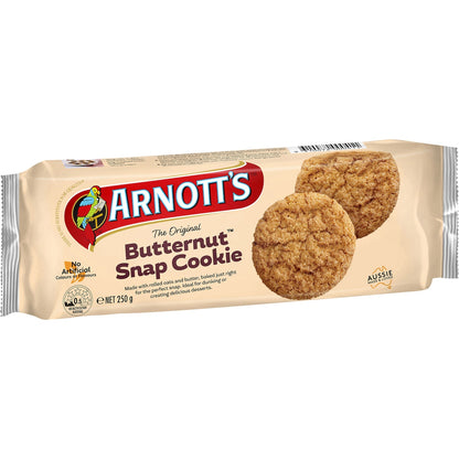Arnotts Arnotts Butternut Snap Cookie Plain Biscuits 250g