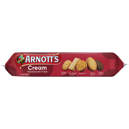 Arnotts Arnotts Cream Favourites Assorted Biscuits 500g