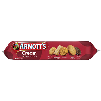 Arnotts Cream Favourites Assorted Biscuits 500g