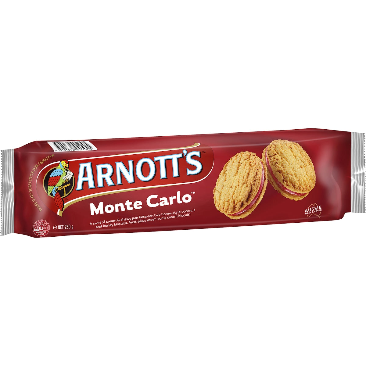 Arnotts Monte Carlo Cream Biscuits 250g