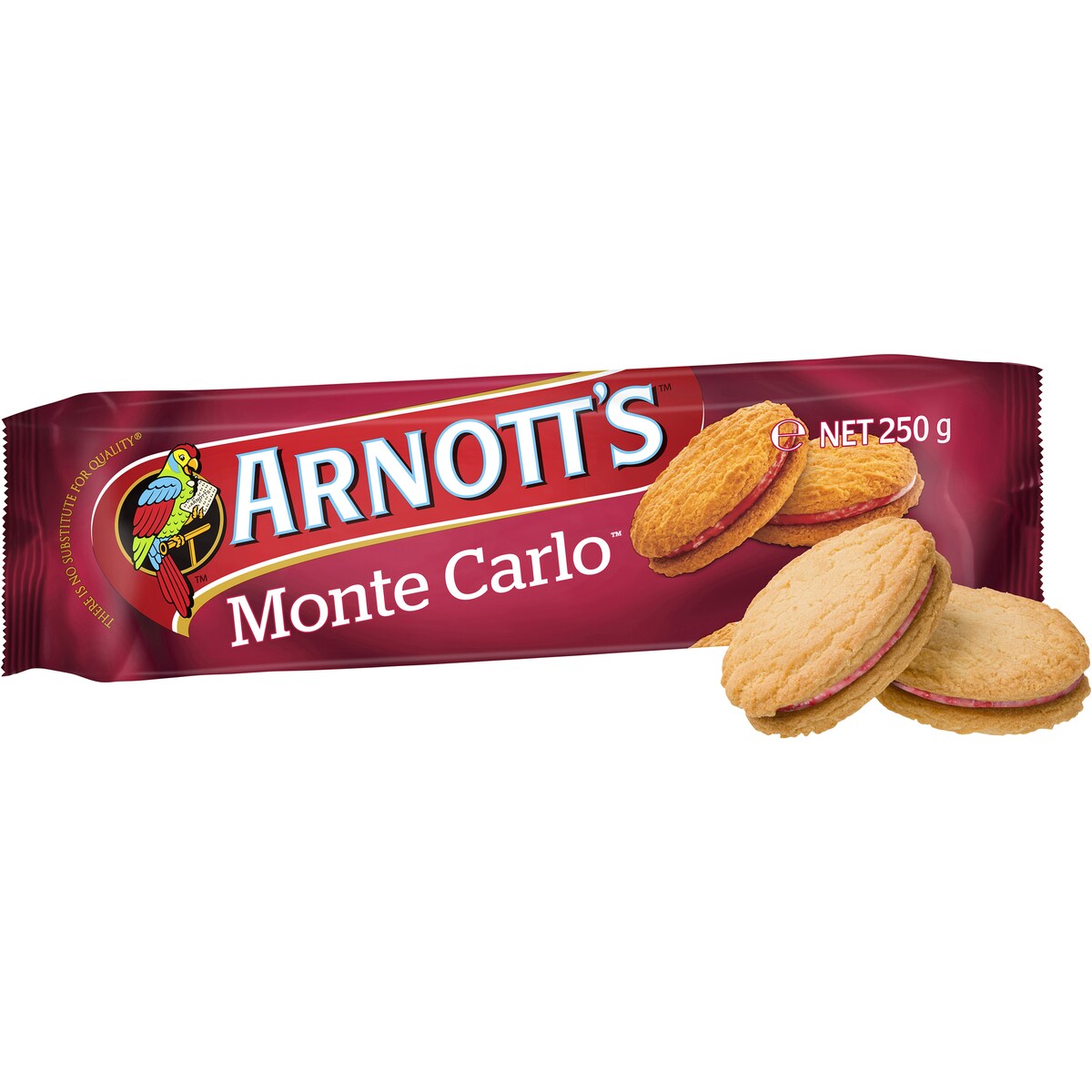 Arnotts Monte Carlo Cream Biscuits 250g