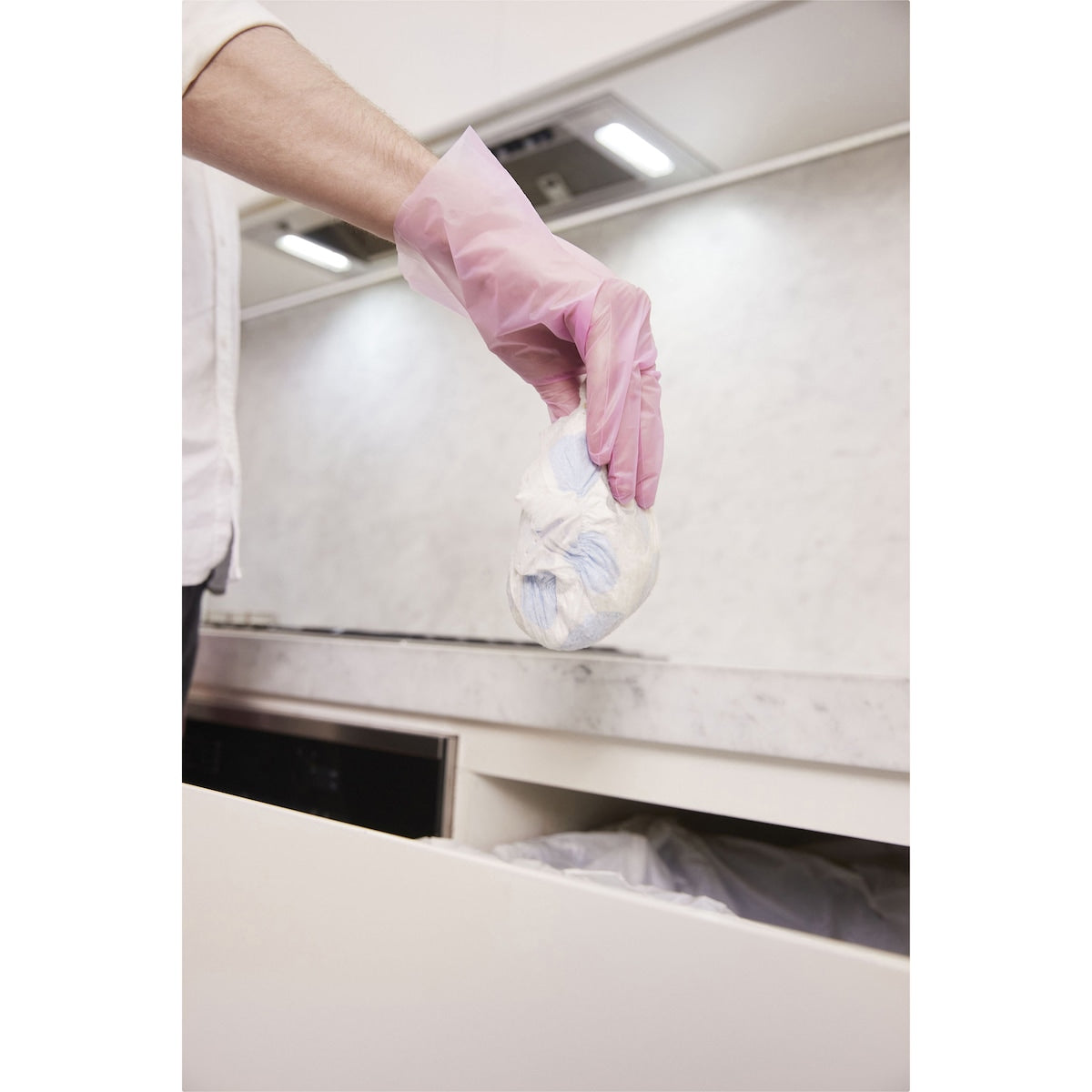 Vileda Ansell Simply Easy TPE Disposable Gloves Medium/Large 100 pack