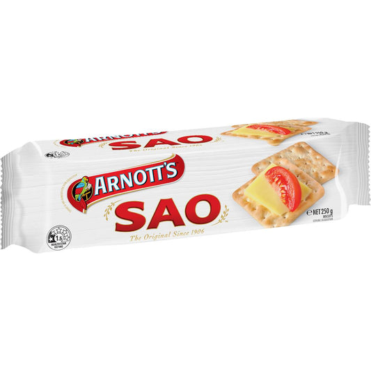 Arnott's Sao Crackers 250g