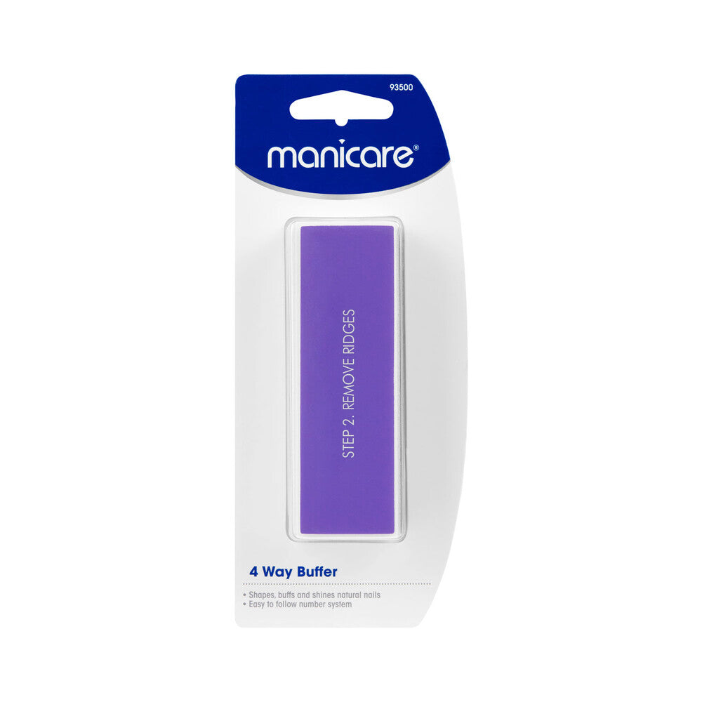 Manicare 4 Way Buffer Black - 1 pack