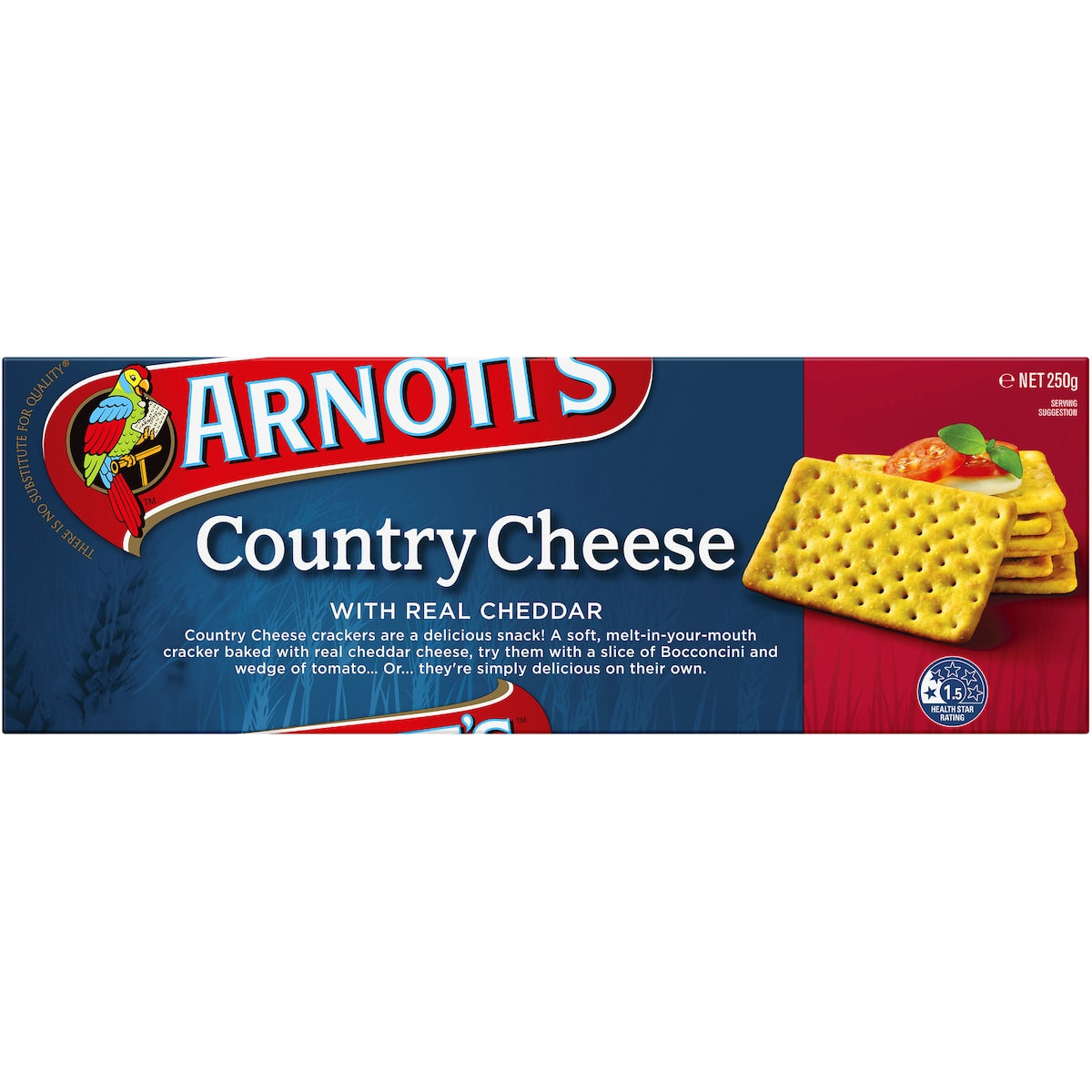 Arnott's Country Cheese Crackers 250g