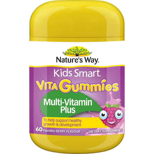 Natures Way Kids Smart Vita Gummies Multi + Vegies 60 pack