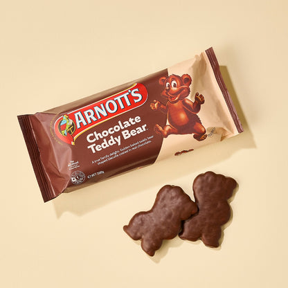 Arnotts Chocolate Teddy Bear Biscuits 200g