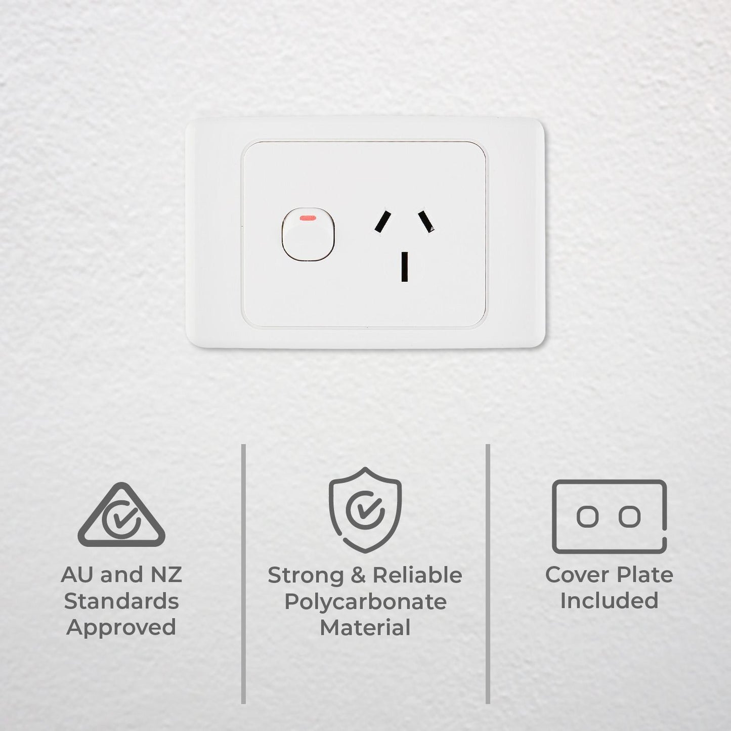 Deta Single Power Point - 15A