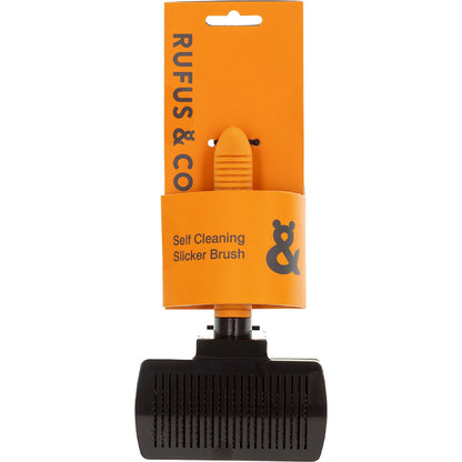 Rufus & Coco Self Cleaning Slicker Dog Brush Each
