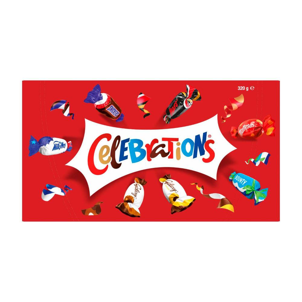 Celebrations Milk Chocolate Assorted Gift Box - 320g