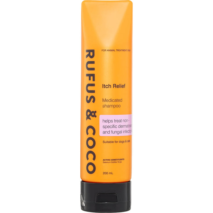 Rufus & Coco Itch Relief Dog Shampoo 200ml