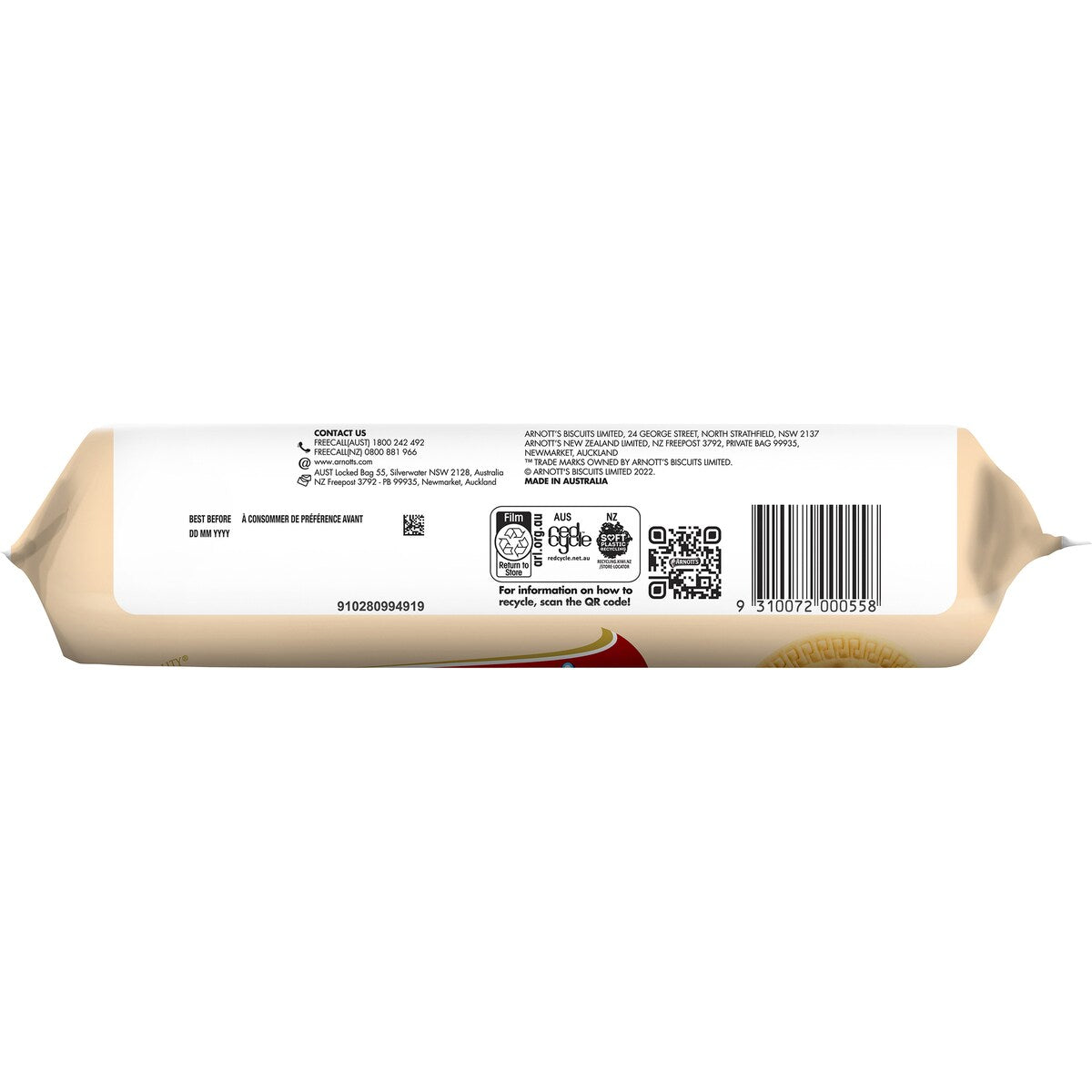 Arnotts Marie Biscuits 250g