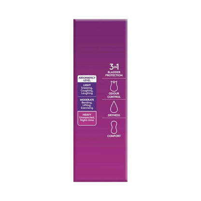 Poise Pads For Bladder Leaks Overnight - 16 pack