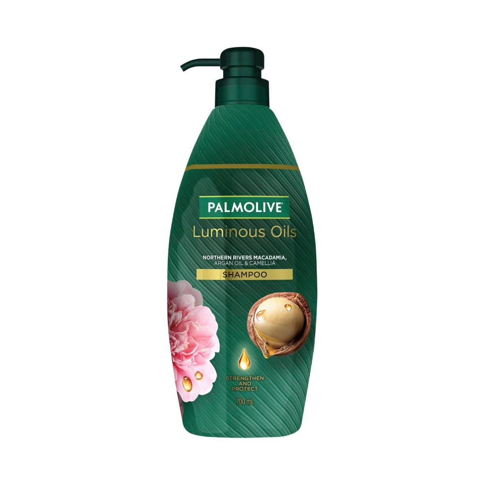 Palmolive Luminous Oils Macadamia Argan Oil & Camellia Shampoo - 700mL