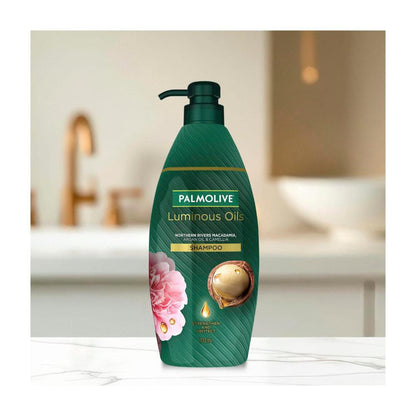 Palmolive Luminous Oils Macadamia Argan Oil & Camellia Shampoo - 700mL