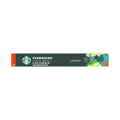 Starbucks By Nespresso Single Origin Coffee Colombia Capsules - 10 pack