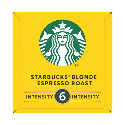 Starbucks By Nespresso Blonde Espresso Roast Capsules - 10 pack