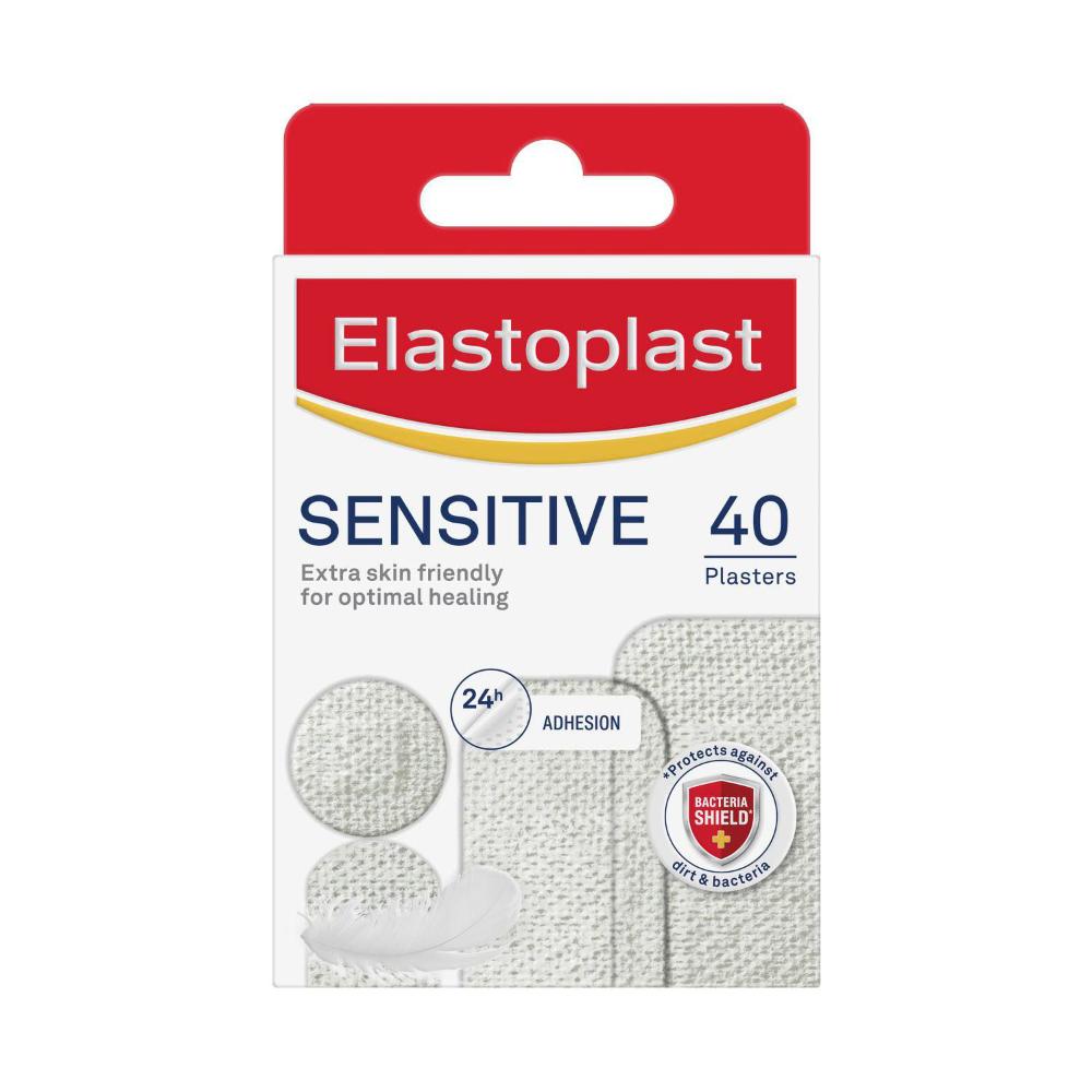Elastoplast Assorted Sensitive Strips - 40 pack