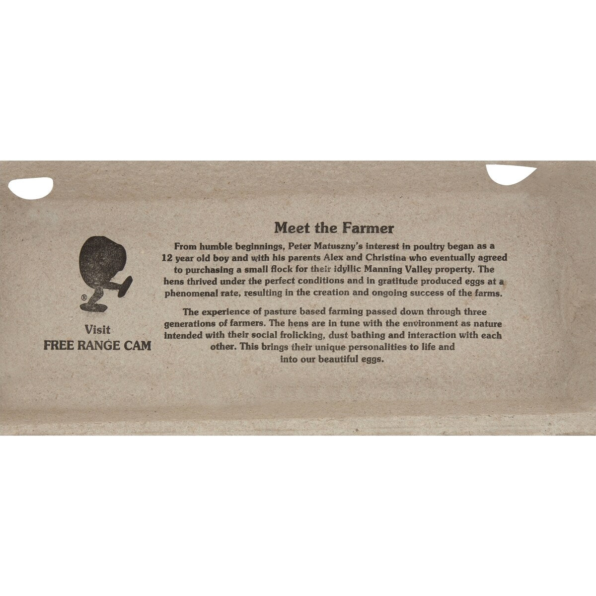 Manning Valley 12 Free Range Eggs 540g