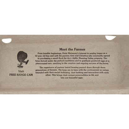 Manning Valley 12 Free Range Eggs 540g
