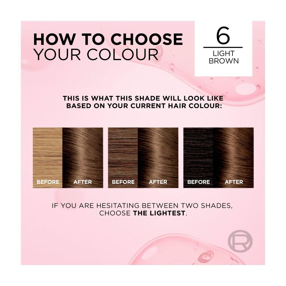 L'Oreal Excellence 6 Light Brown - 1 Each
