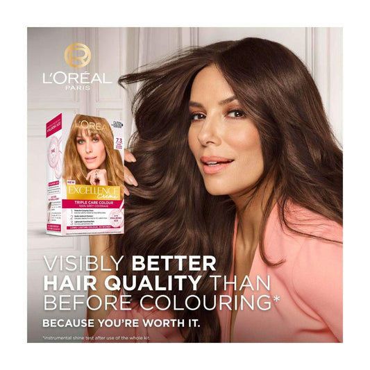 L'Oreal Excellence 7.3 Dark Golden Blonde - 1 Pack