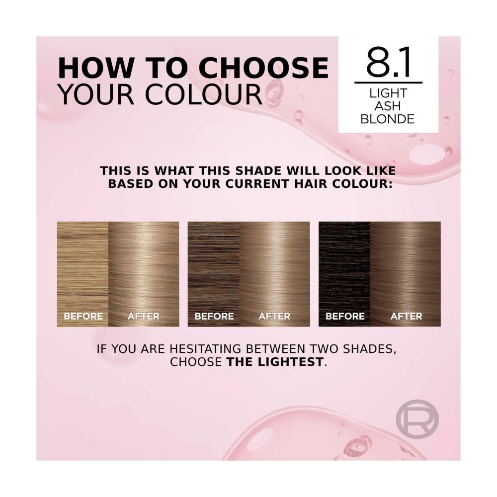 L'Oreal Excellence 8.1 Ash Blonde - 1 Each