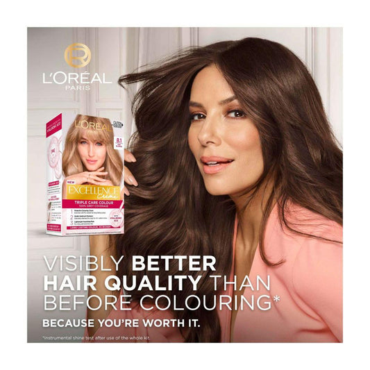 L'Oreal Excellence 8.1 Ash Blonde - 1 Each