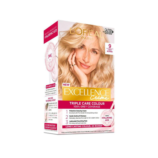 L'Oreal Excellence 9 Light Blonde - 1 Each
