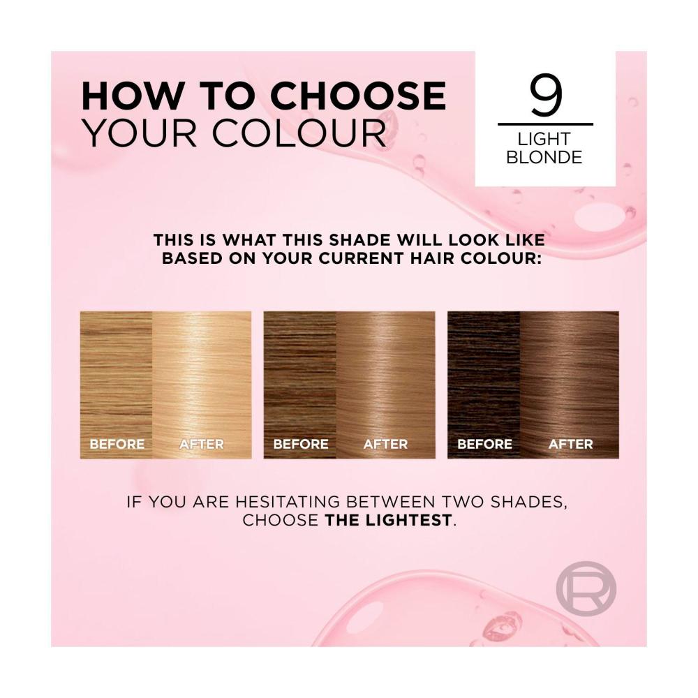 L'Oreal Excellence 9 Light Blonde - 1 Each