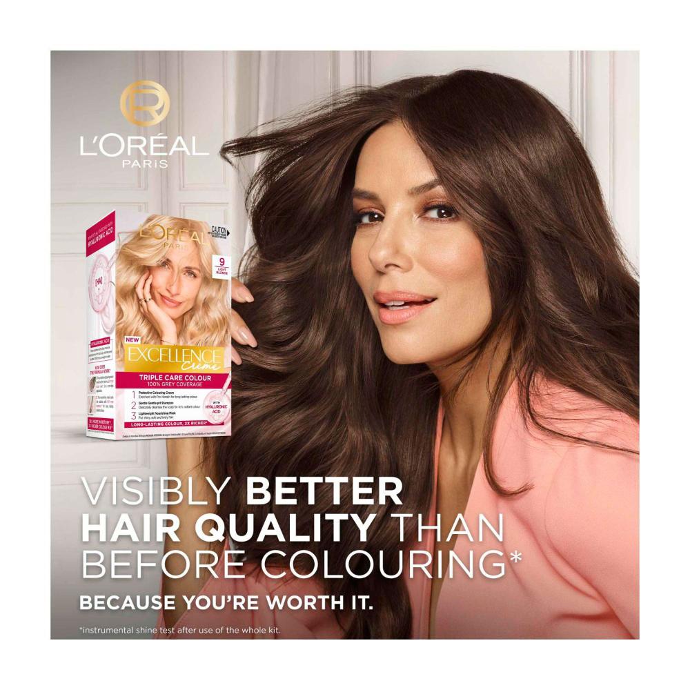 L'Oreal Excellence 9 Light Blonde - 1 Each