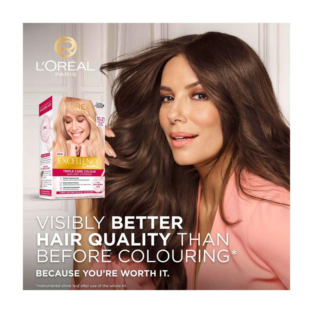 L'Oreal Excellence 10.21 Very Lgt Pearl Blonde - 1 Pack