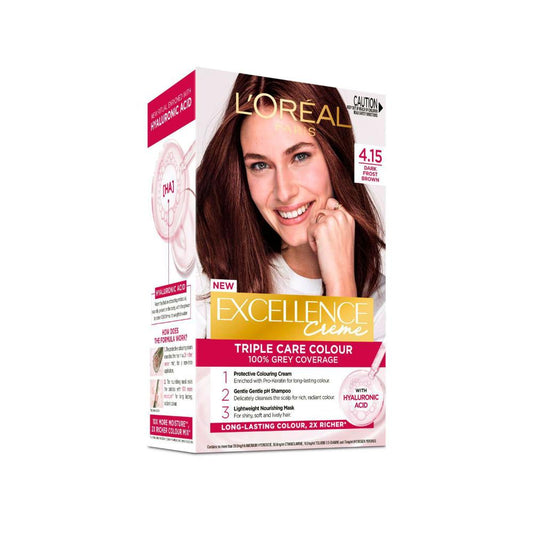 L'Oreal Excellence 4.15 Dark Frosted Brown - 1 Pack