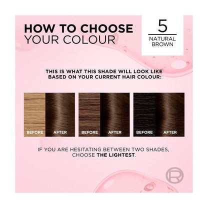 L'Oreal Excellence 5 Brown - 1 Pack