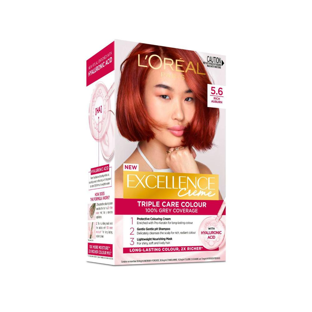 L'Oreal Excellence 5.6 Rich Auburn - 1 pack