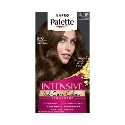 Napro Palette Hair Colour 6-0 Natural Light Brown - 1 pack